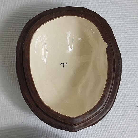 Vintage Ceramic Walnut Dish 70s - Picture 6 of 8